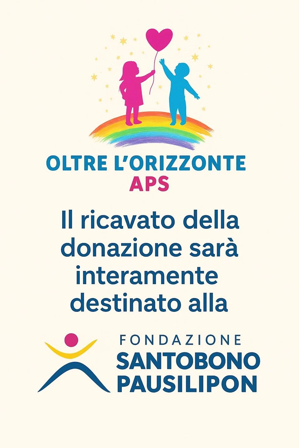 Locandina dell’evento solidale al Teatro Augusteo del 2025
